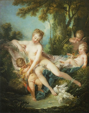 The Bath Of Venus (1751) Oil on Canvas 3ft 4in x 2ft 9in