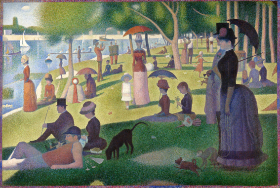 "Sunday On La Grande Jatte" Georges Seurat (1884)